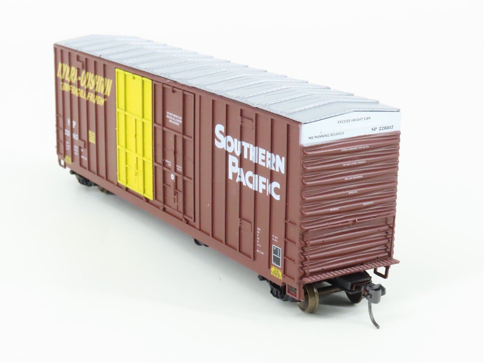 HO Scale LBF 1396 SP Southern Pacific Railroad 50' Hi Cube Box Car #228017