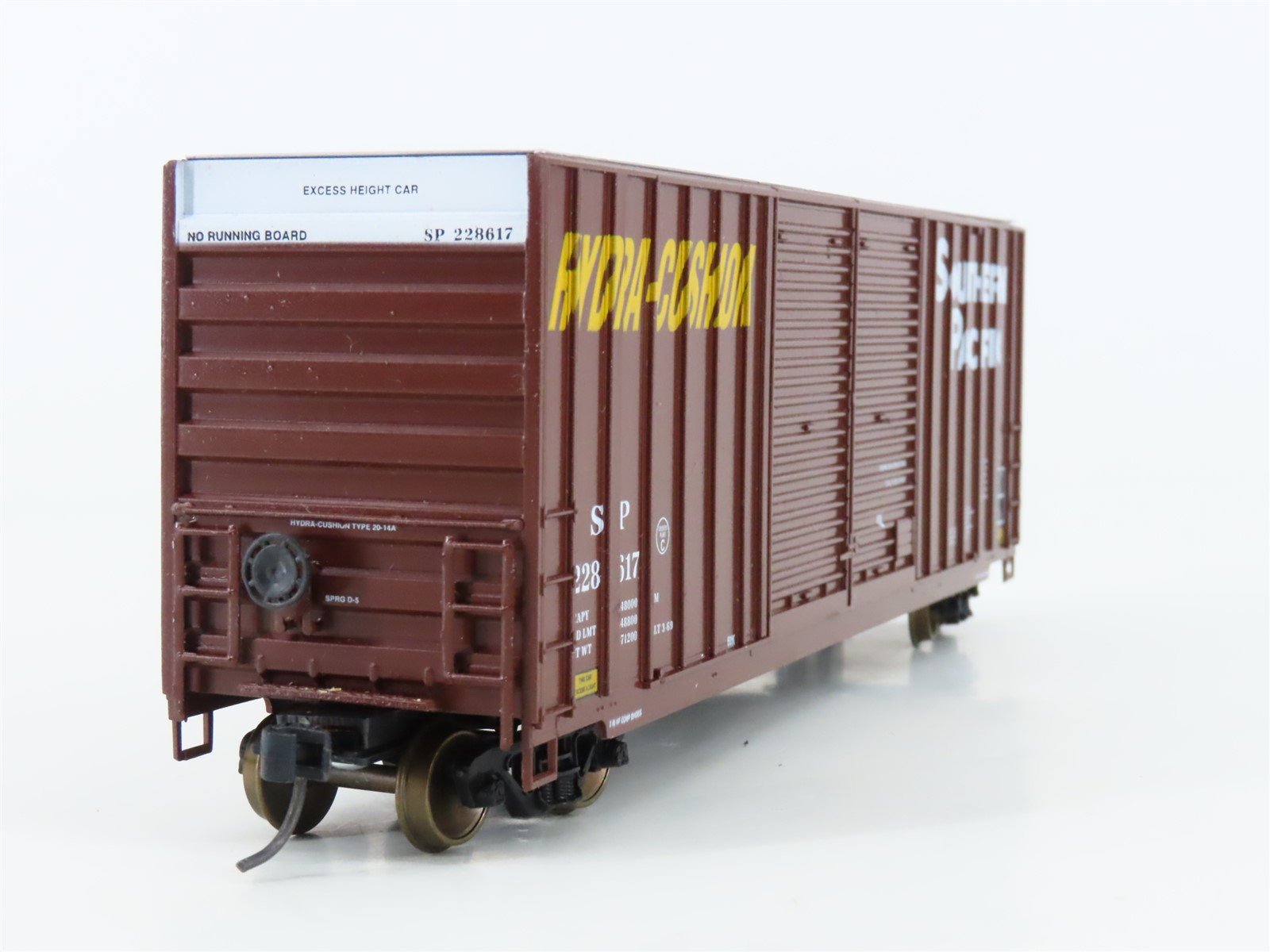 HO Scale LBF 1337 SP Southern Pacific Railroad 50' Hi Cube Box Car #228617