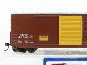 HO Scale LBF 2203 SSW Cotton Belt Railroad 50' Double Door Box Car #49592