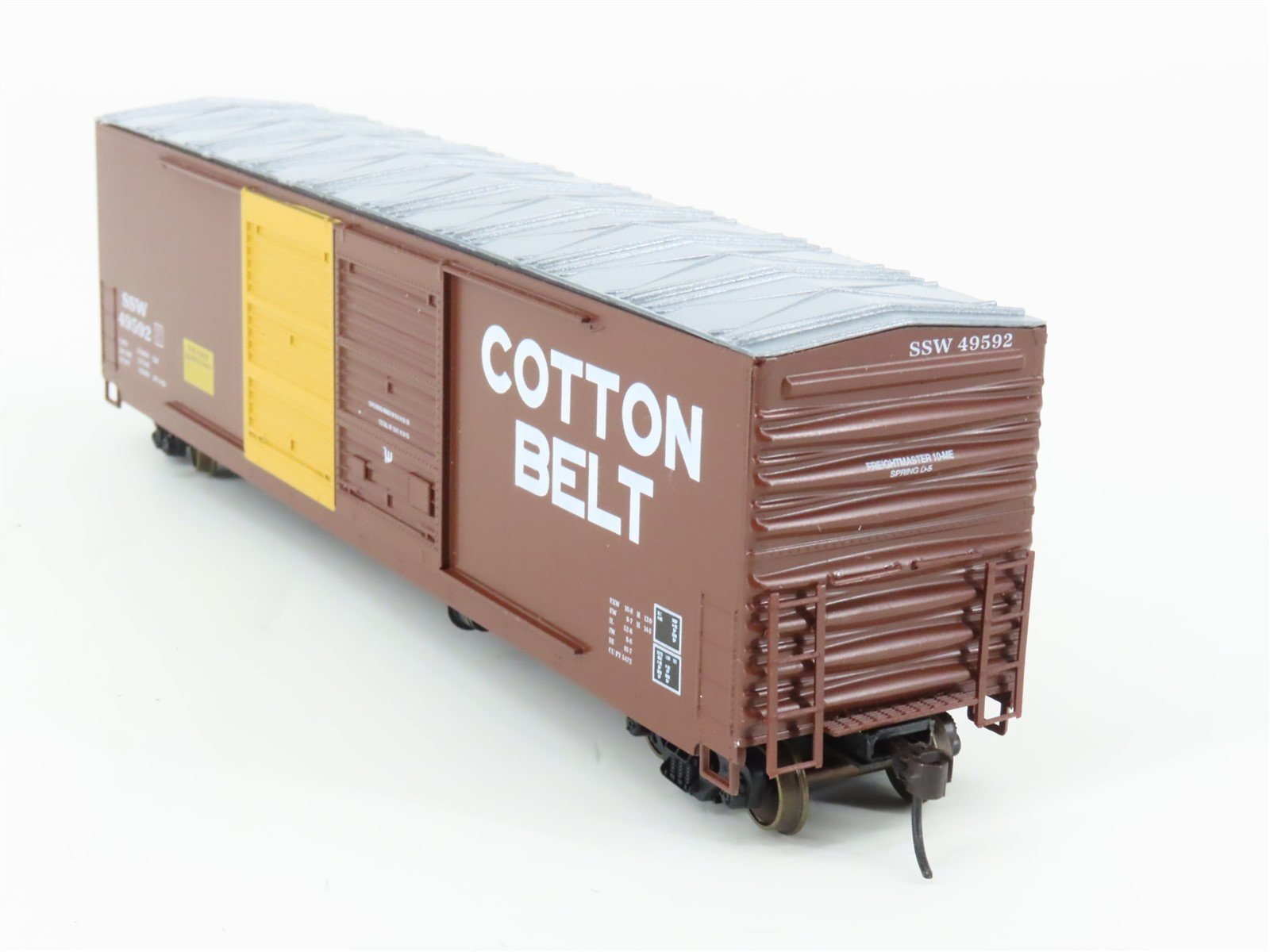 HO Scale LBF 2203 SSW Cotton Belt Railroad 50' Double Door Box Car #49592