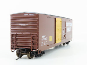HO Scale LBF 2203 SSW Cotton Belt Railroad 50' Double Door Box Car #49592