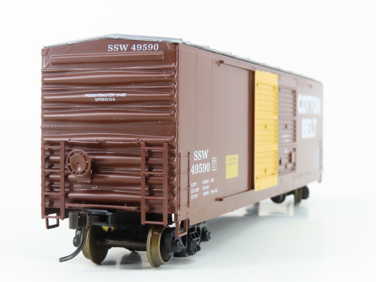 HO Scale LBF 2203 SSW Cotton Belt Route 50' Double Door Box Car #49590