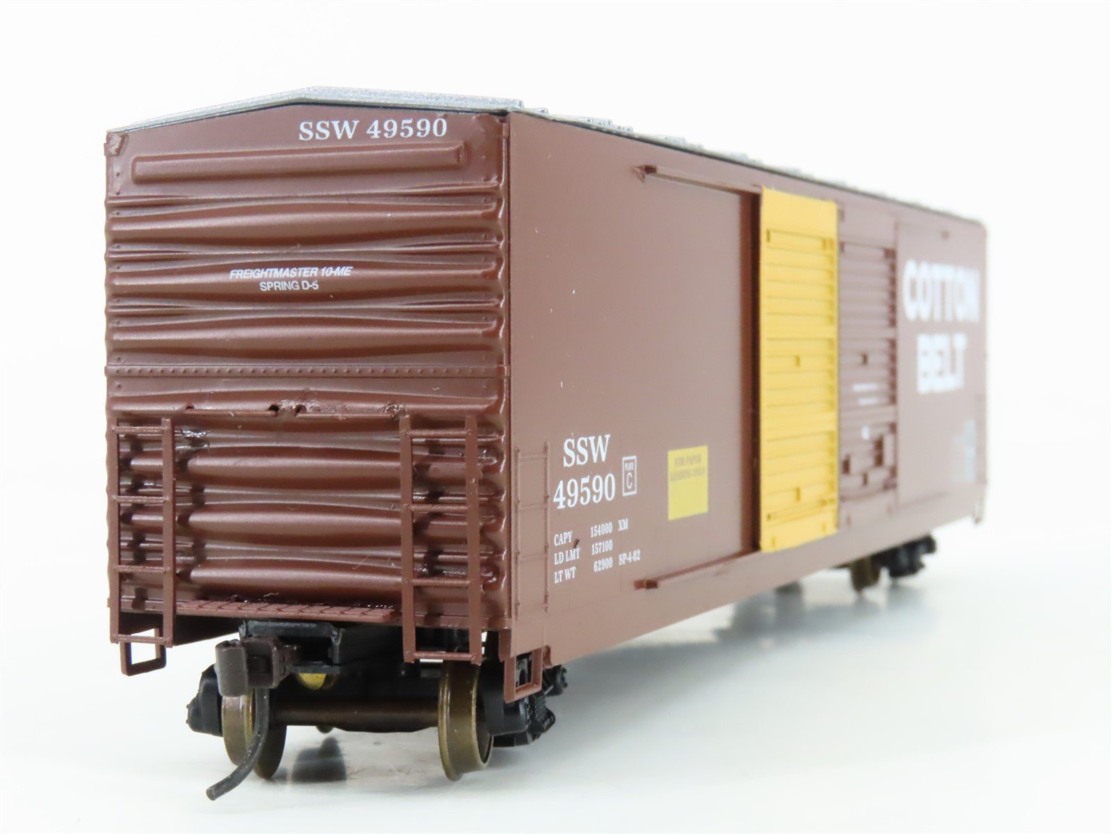HO Scale LBF 2203 SSW Cotton Belt Route 50' Double Door Box Car #49590