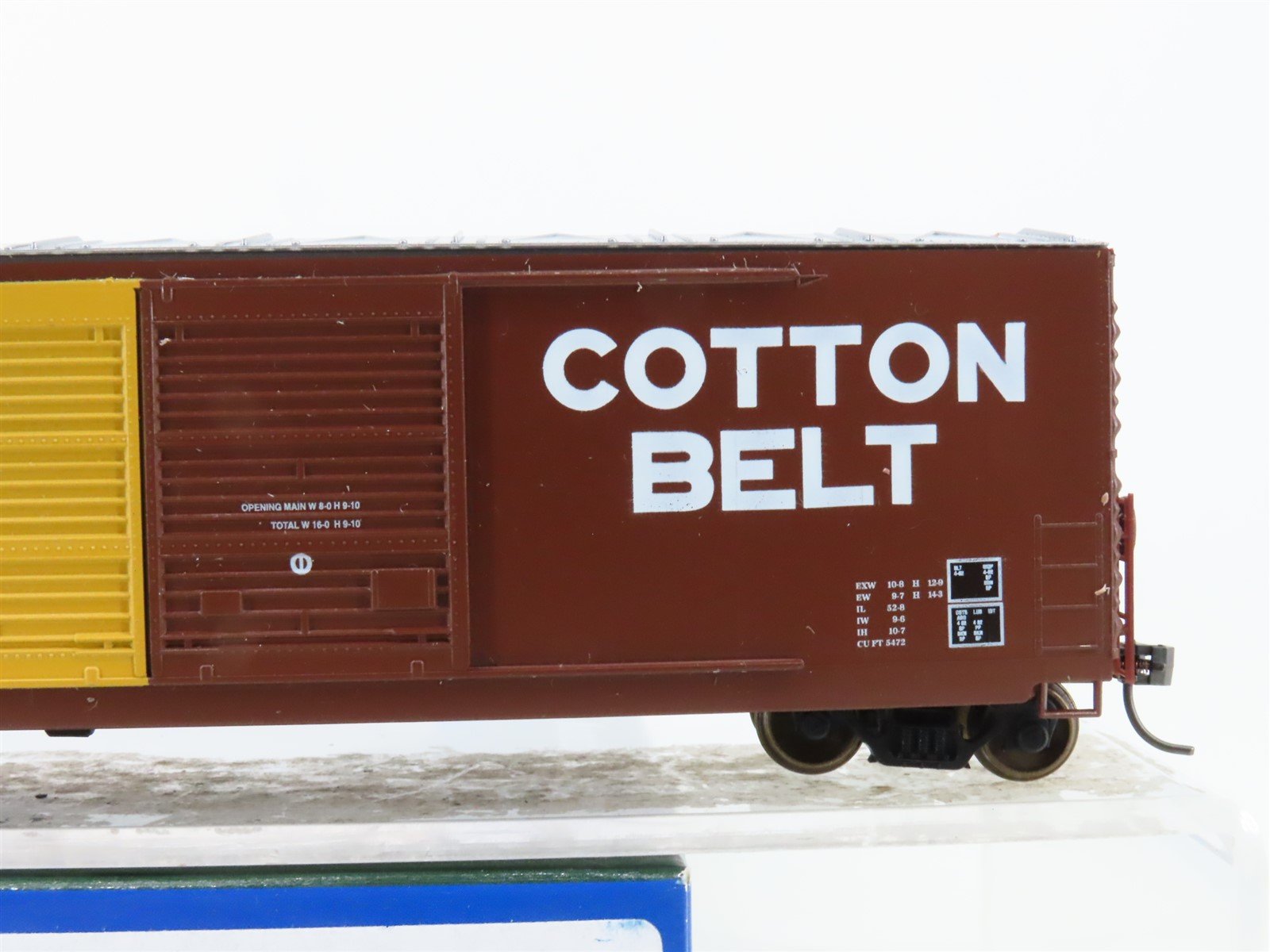 HO Scale LBF 2203 SSW Cotton Belt Route 50' Double Door Box Car #49595