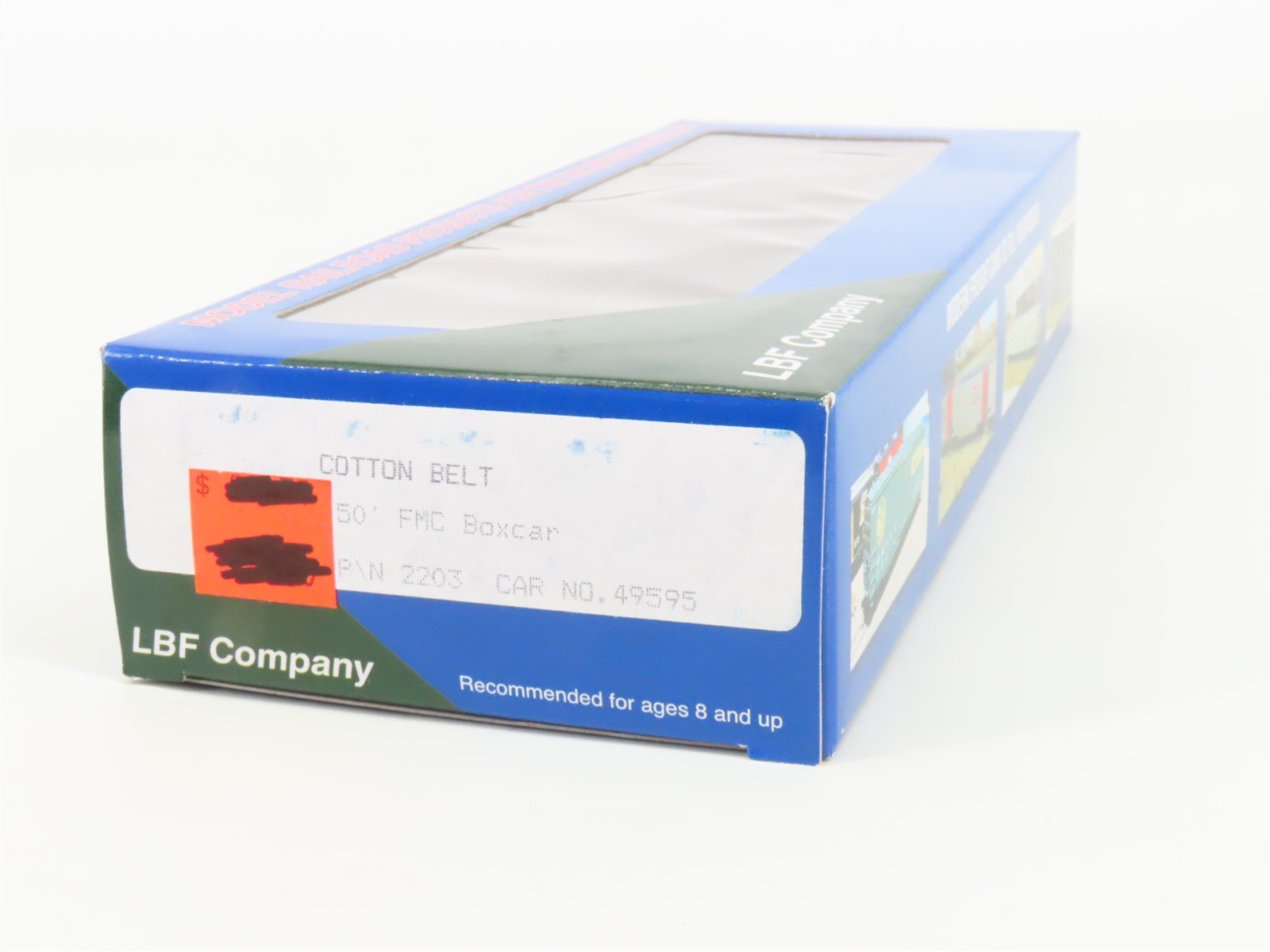 HO Scale LBF 2203 SSW Cotton Belt Route 50' Double Door Box Car #49595
