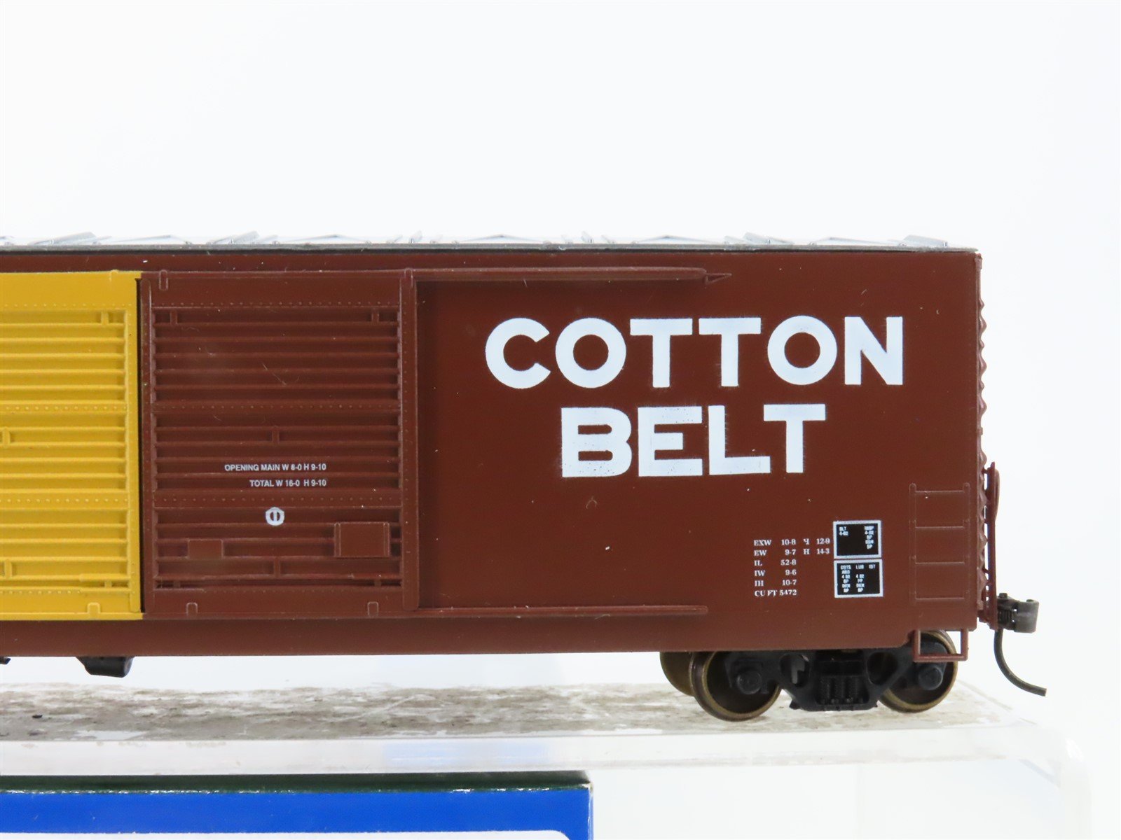HO Scale LBF 2203 SSW Cotton Belt Route 50' Double Door Box Car #49591