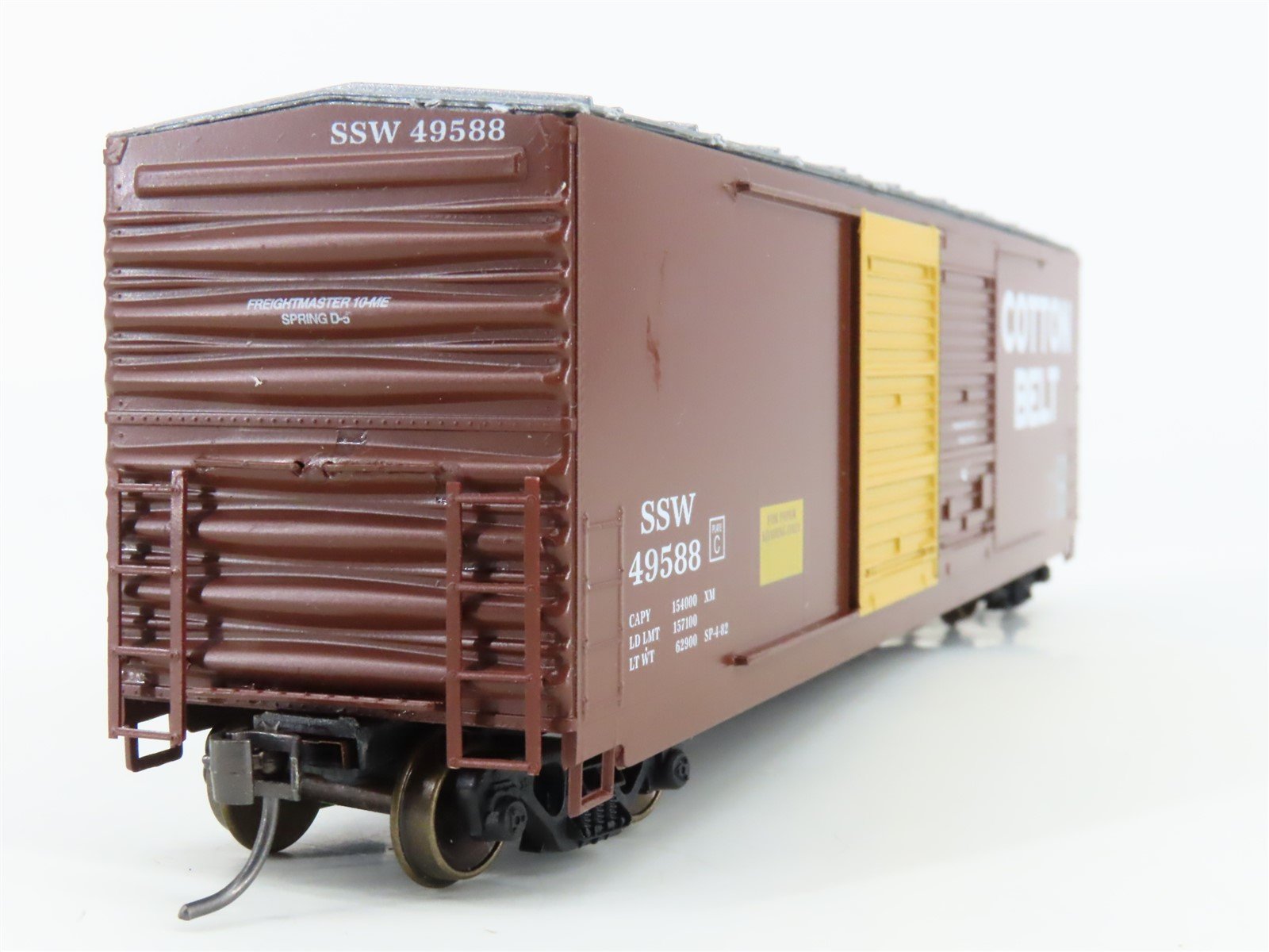 HO Scale LBF 2203 SSW Cotton Belt Route 50' Double Door Box Car #49588