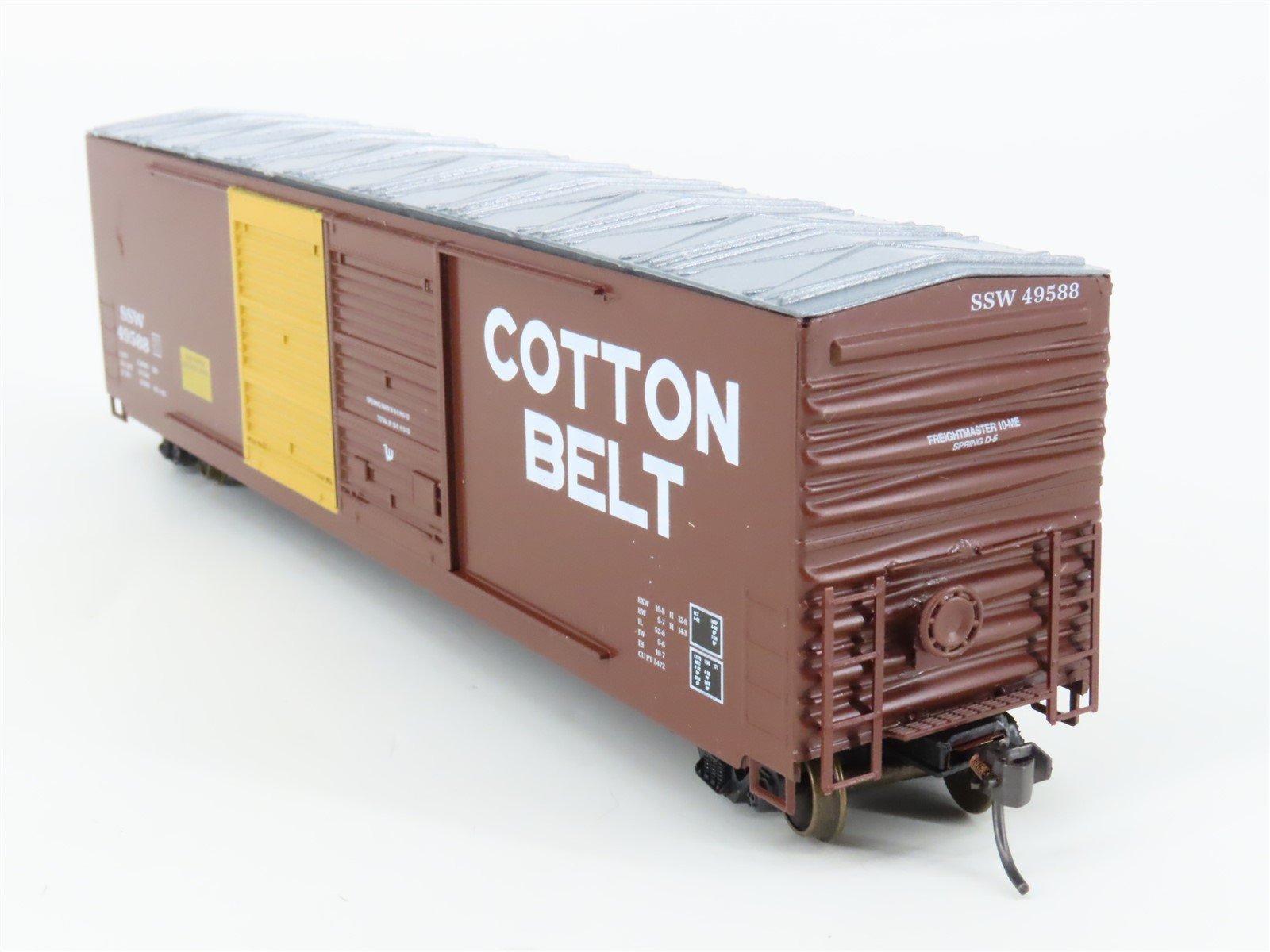 HO Scale LBF 2203 SSW Cotton Belt Route 50' Double Door Box Car #49588