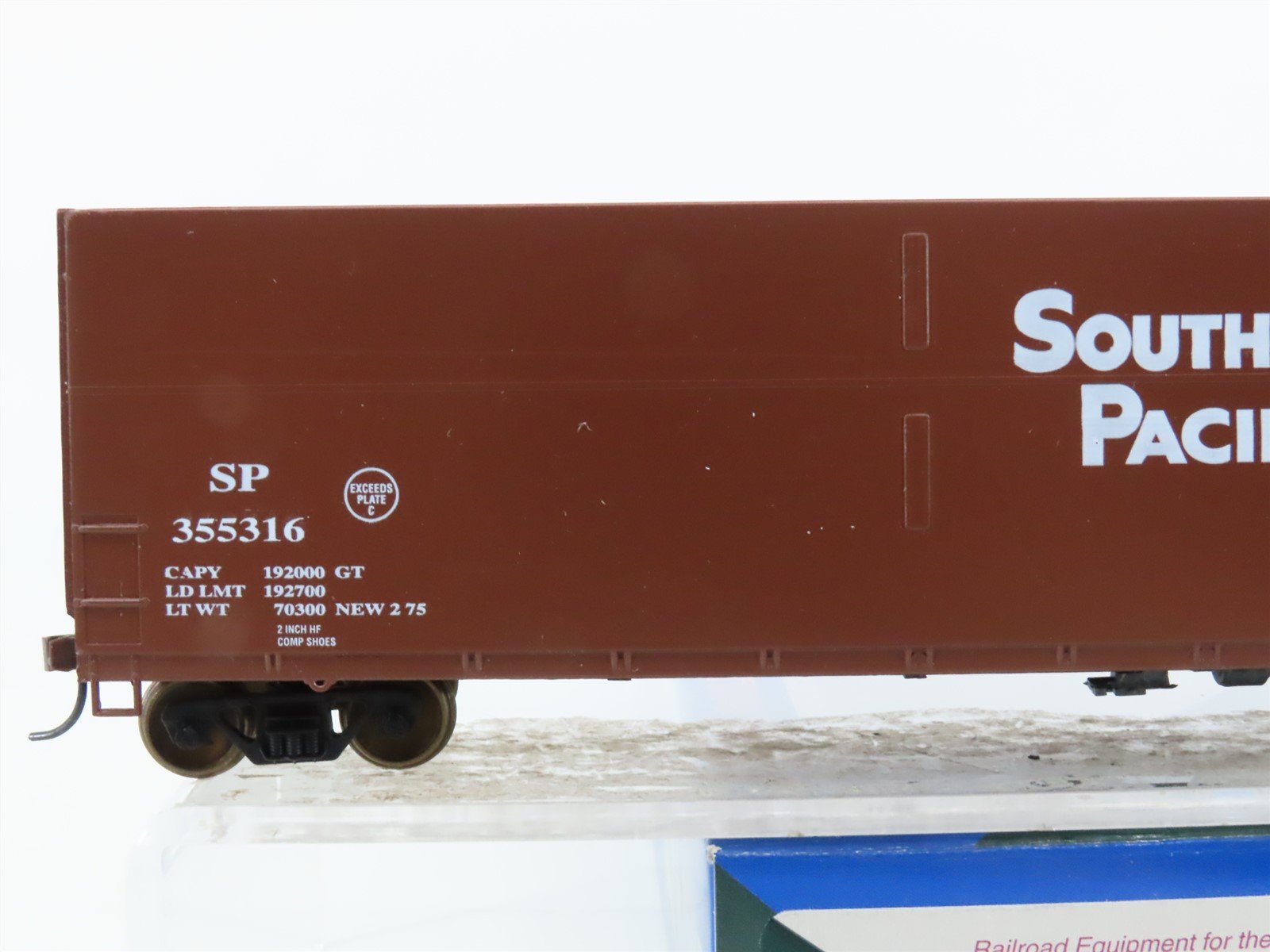 HO Scale LBF 1001 SP Southern Pacific Railroad 62' Woodchip Hopper #355316