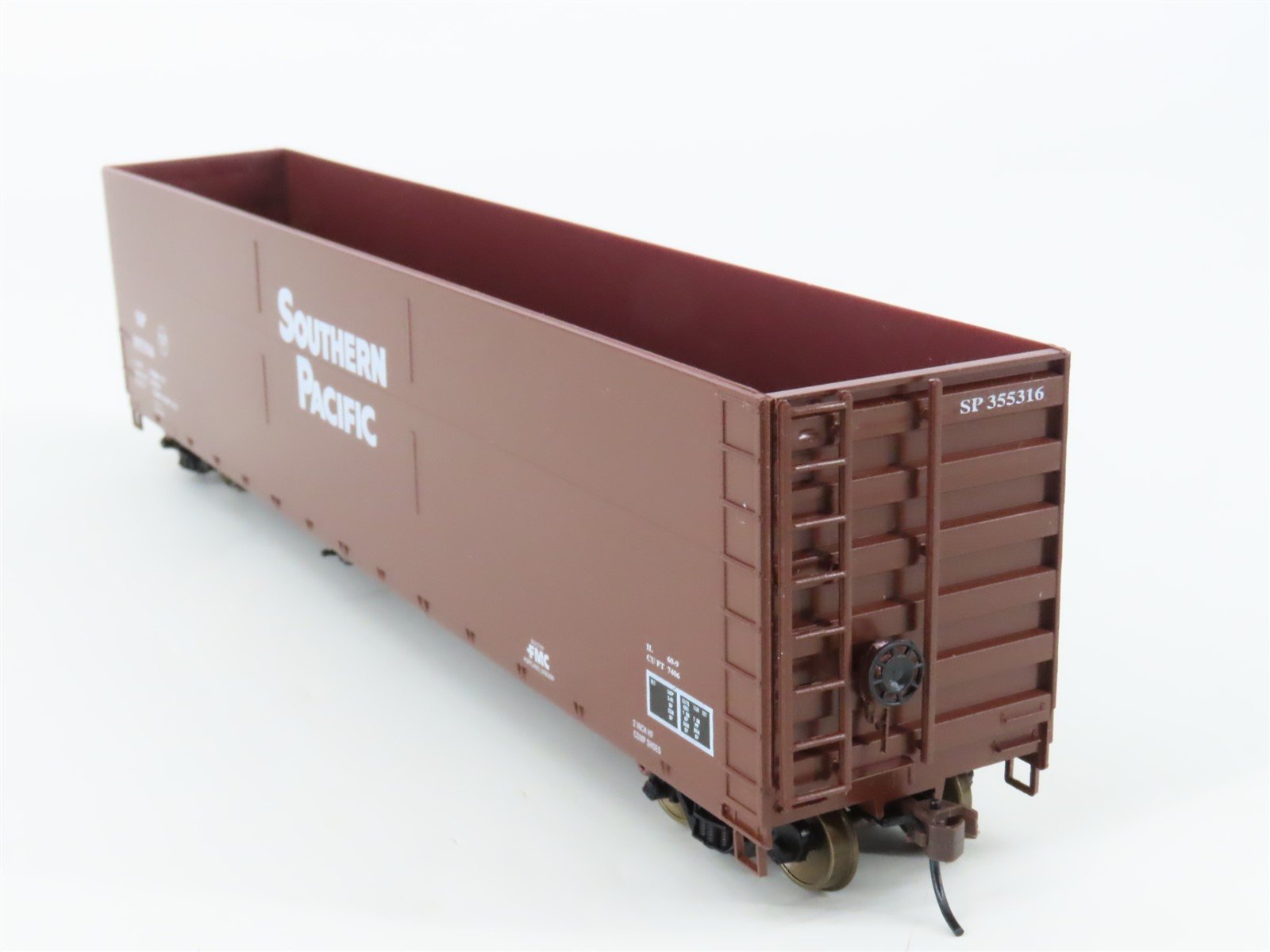 HO Scale LBF 1001 SP Southern Pacific Railroad 62' Woodchip Hopper #355316