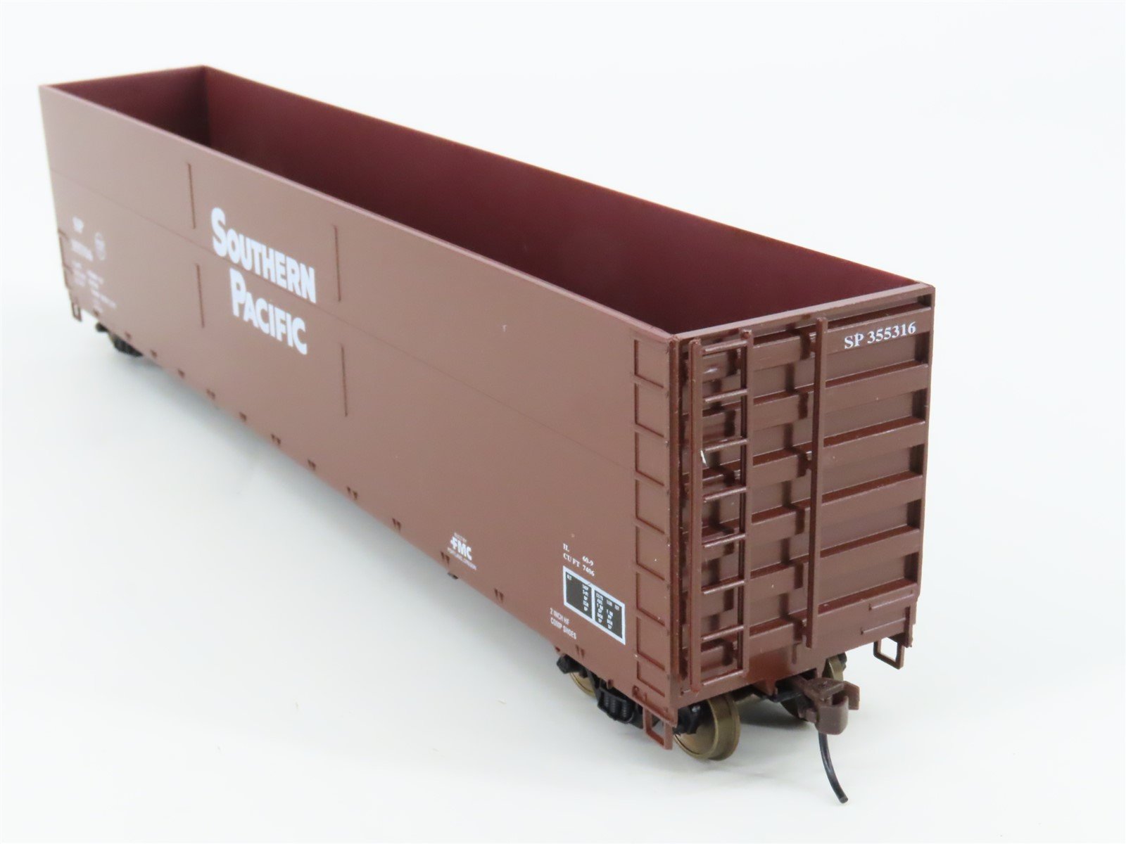 HO Scale LBF 1001 SP Southern Pacific Railroad 62' Woodchip Hopper #355316