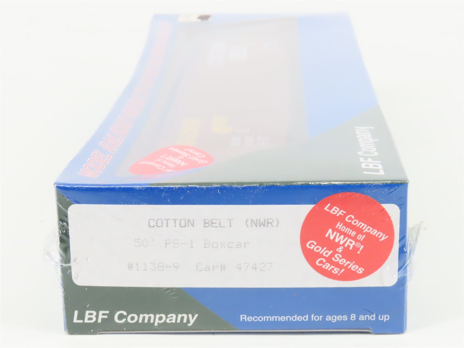 HO Scale LBF 1138-9 SSW Cotton Belt 50' Double Door Box Car #47427 - Sealed