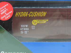 HO Scale LBF 1138-9 SSW Cotton Belt 50' Double Door Box Car #47363 - Sealed