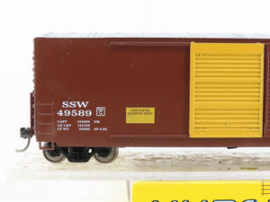 HO Scale Hubert's HMR22031 SSW Cotton Belt 50' Double Door Box Car #49589