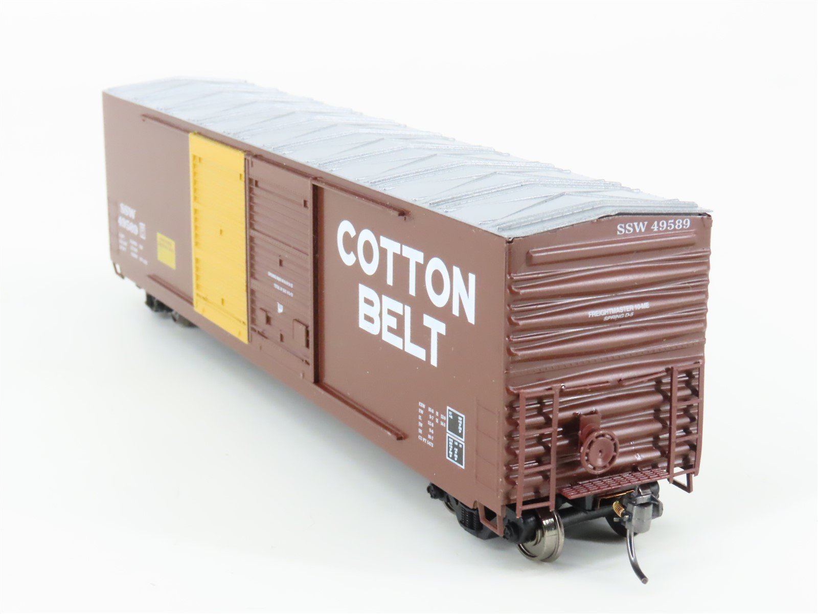 HO Scale Hubert's HMR22031 SSW Cotton Belt 50' Double Door Box Car #49589
