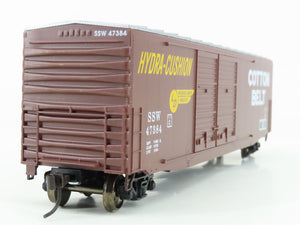HO Scale E&C Shops 0308-2 SSW Cotton Belt Route 50' Double Door Box Car #47384