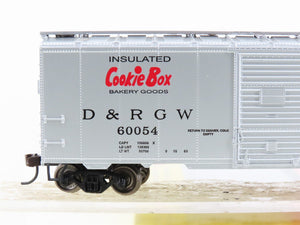 HO Roundhouse 20416 D&RGW Rio Grande Cookie Box 40' Single Door Box Car #60054