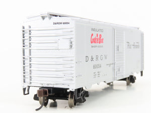 HO Roundhouse 20416 D&RGW Rio Grande Cookie Box 40' Single Door Box Car #60054