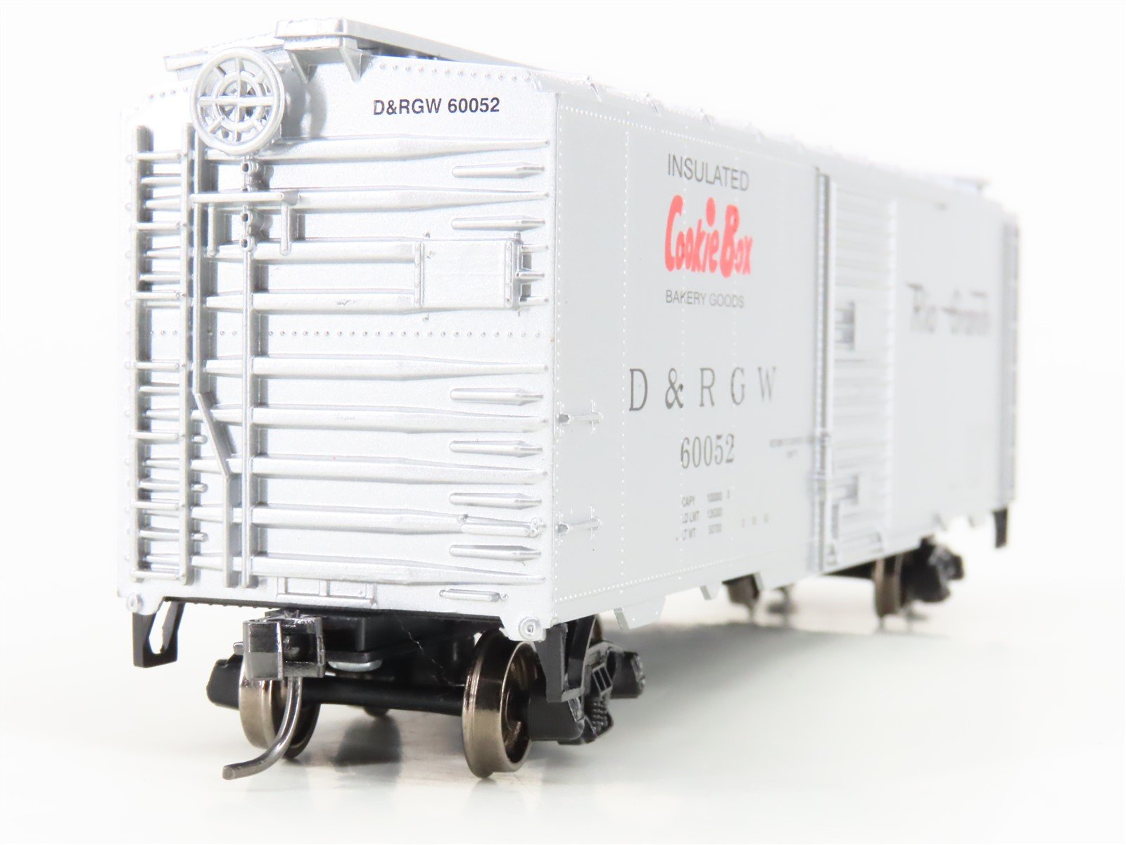 HO Scale Roundhouse 20416 D&RGW Rio Grande Cookie Box 40' Box Car #60052