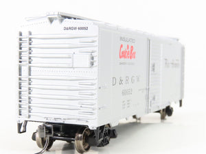 HO Scale Roundhouse 20416 D&RGW Rio Grande Cookie Box 40' Box Car #60052