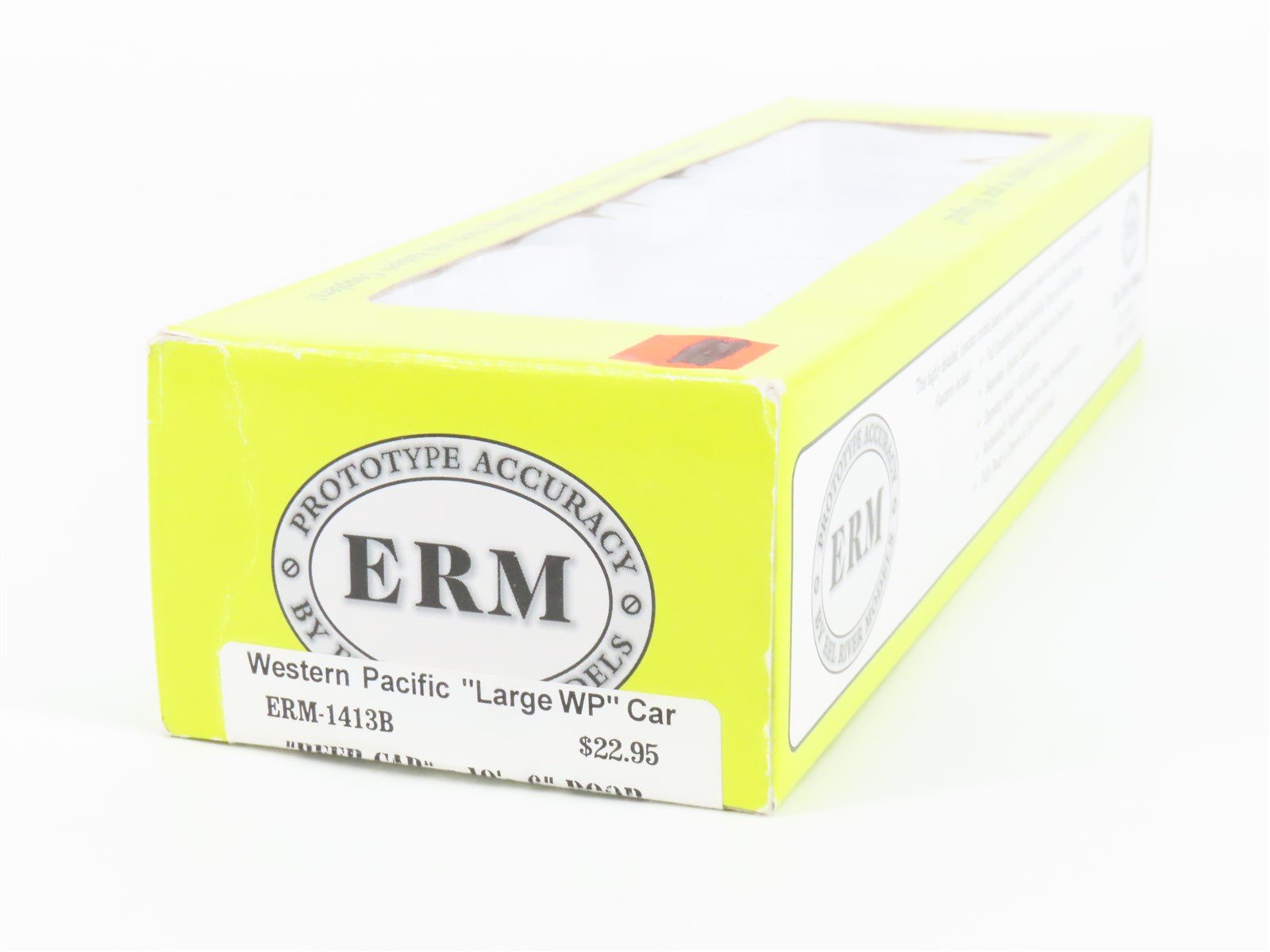 HO Scale Eel River Models ERM-1413B WP Western Pacific Railroad Box Car #67033