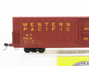HO Scale Eel River Models ERM-1410B WP Western Pacific Railroad Box Car #67021