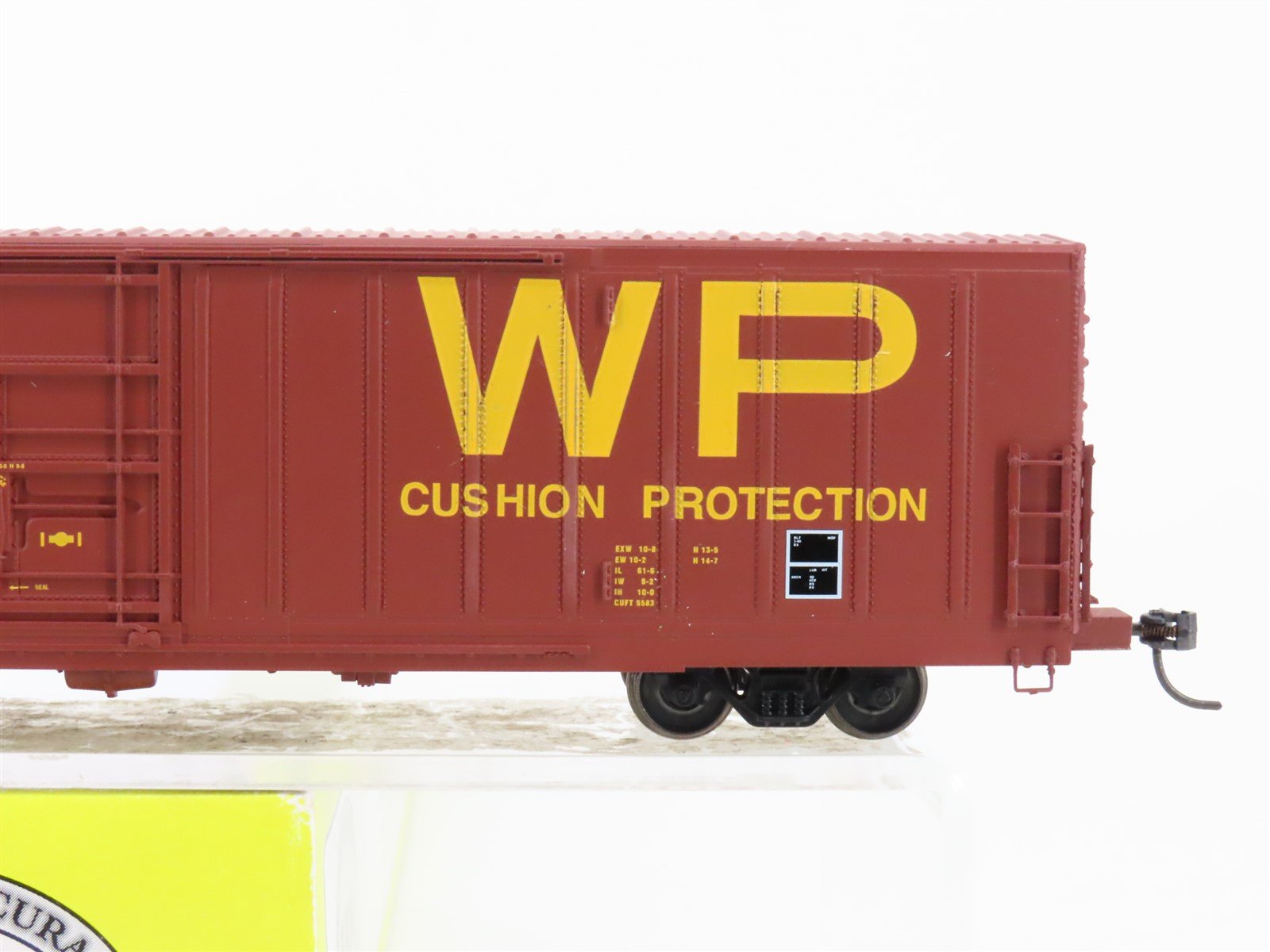 HO Scale Eel River Models ERM-1410B WP Western Pacific Railroad Box Car #67021