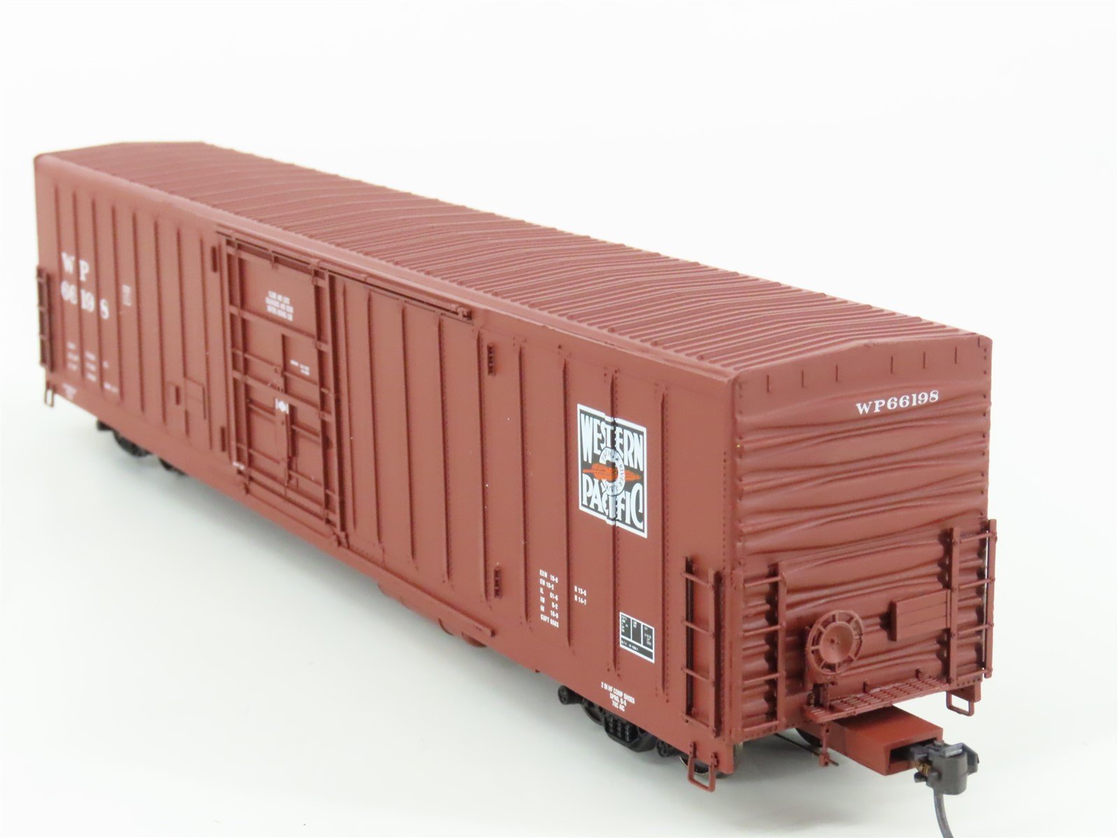 HO Scale Eel River Models ERM-1455B WP Western Pacific Feather Box Car #66198