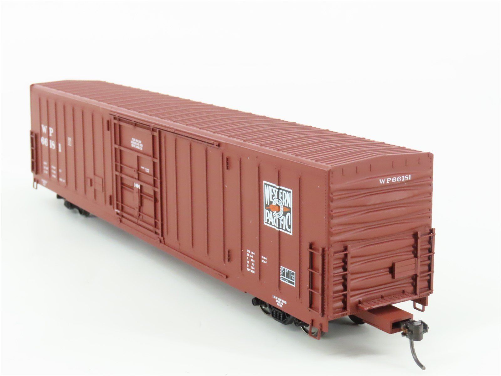 HO Scale Eel River Models ERM-1453B WP Western Pacific Feather Box Car #66181