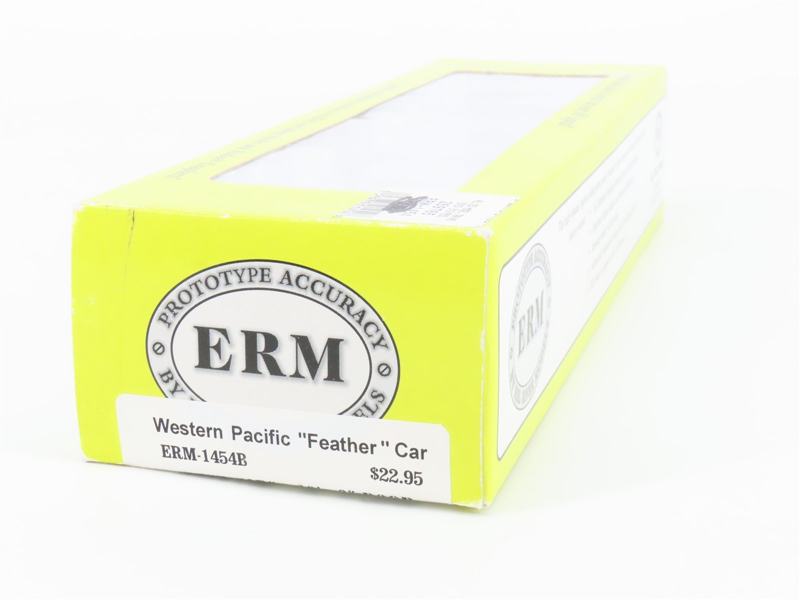 HO Scale Eel River Models ERM-1454B WP Western Pacific Feather Box Car #66194