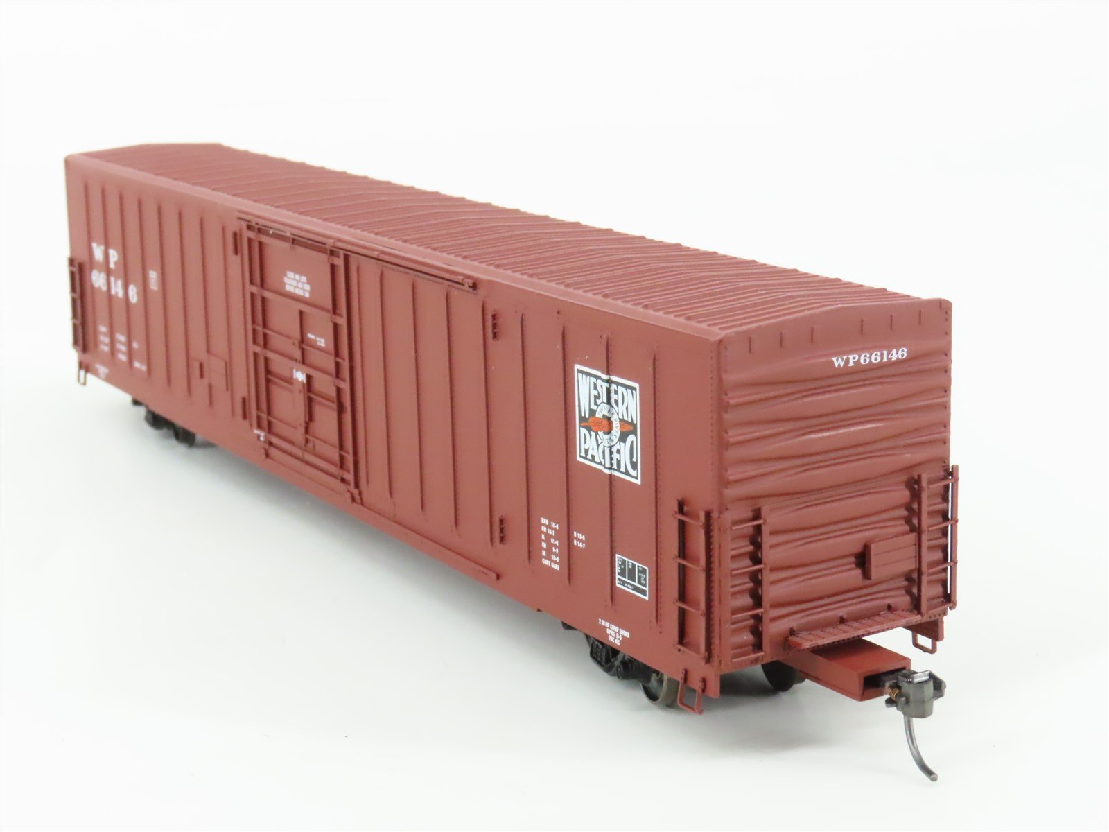 HO Scale Eel River Models ERM-1450B WP Western Pacific Feather Box Car #66146