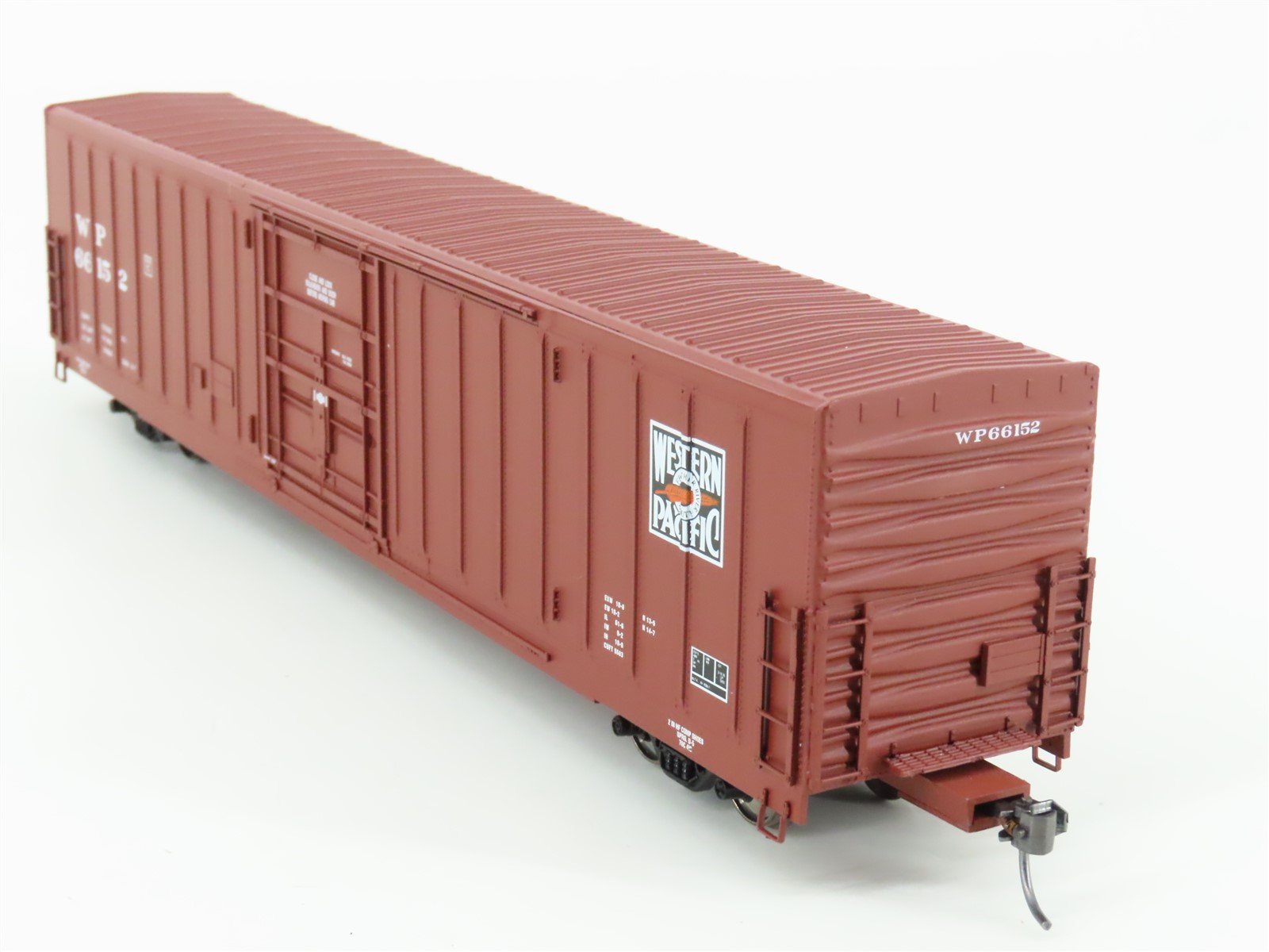 HO Scale Eel River Models ERM-1451B WP Western Pacific Feather Box Car #66152