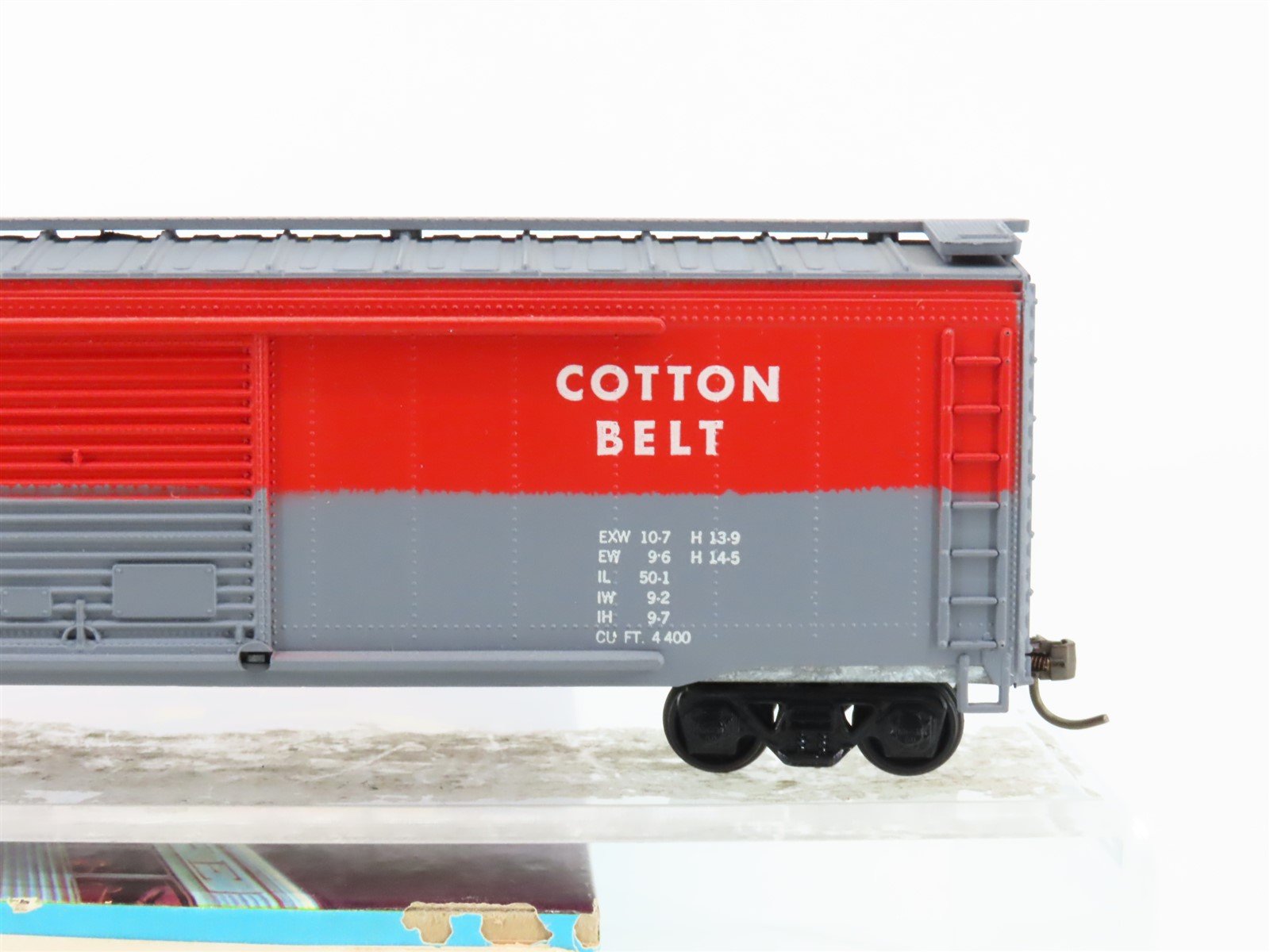 HO Scale Roundhouse SSW Cotton Belt 50' Single Door Box Car #30169