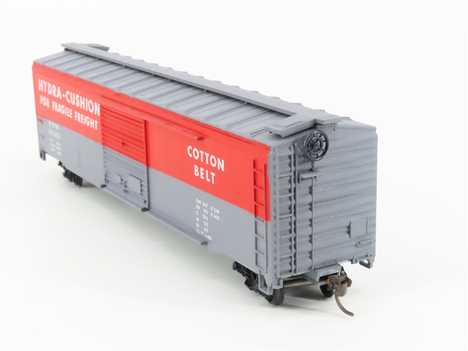 HO Scale Roundhouse SSW Cotton Belt 50' Single Door Box Car #30169