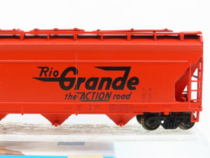 HO Scale Athearn 1906 D&RGW Rio Grande Centerflow 4-Bay Covered Hopper #15247