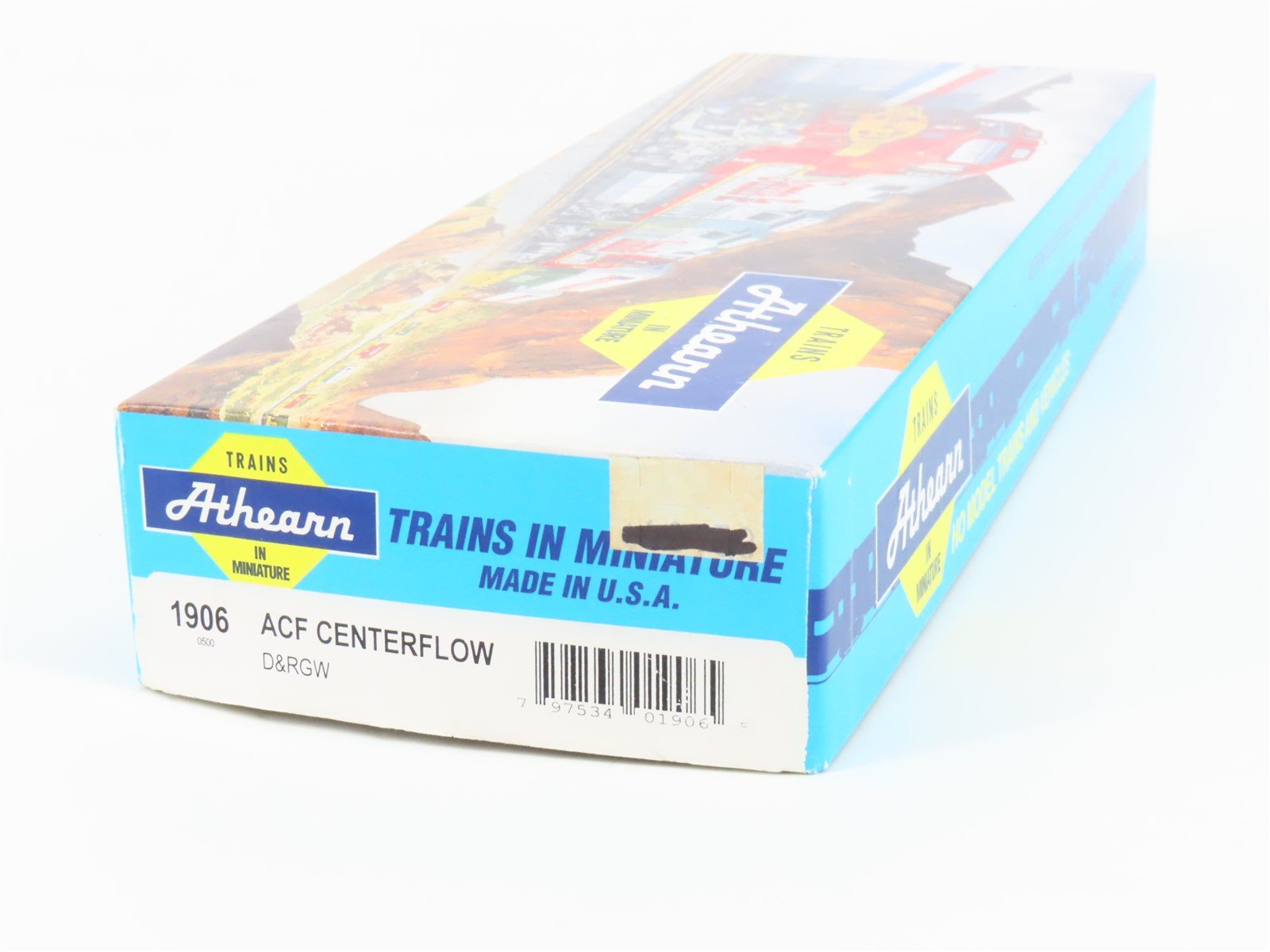 HO Scale Athearn 1906 D&RGW Rio Grande Centerflow 4-Bay Covered Hopper #15247