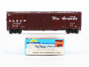 HO Athearn Rail Runner 292-1 D&RGW Rio Grande 50' Double Door Box Car #63629