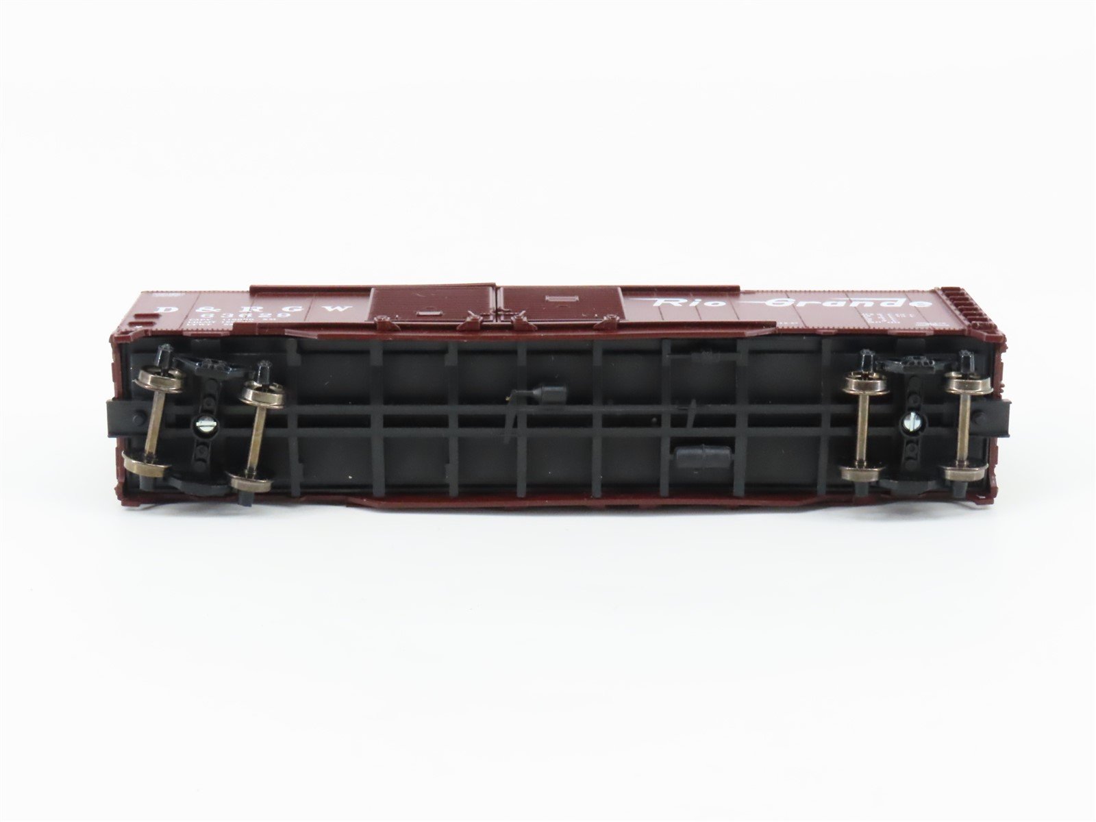 HO Athearn Rail Runner 292-1 D&RGW Rio Grande 50' Double Door Box Car #63629