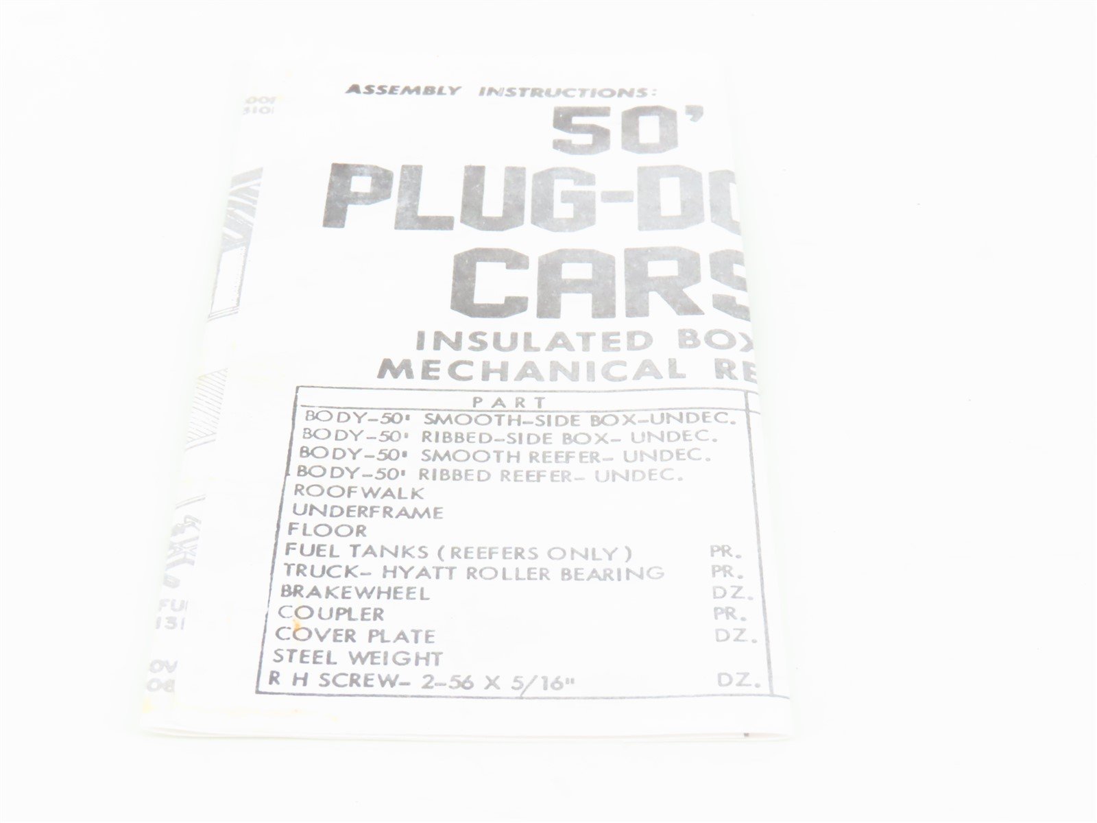 HO Scale Athearn Rail Runner 182 TP Texas & Pacific 50' Plug Door Box Car #3623