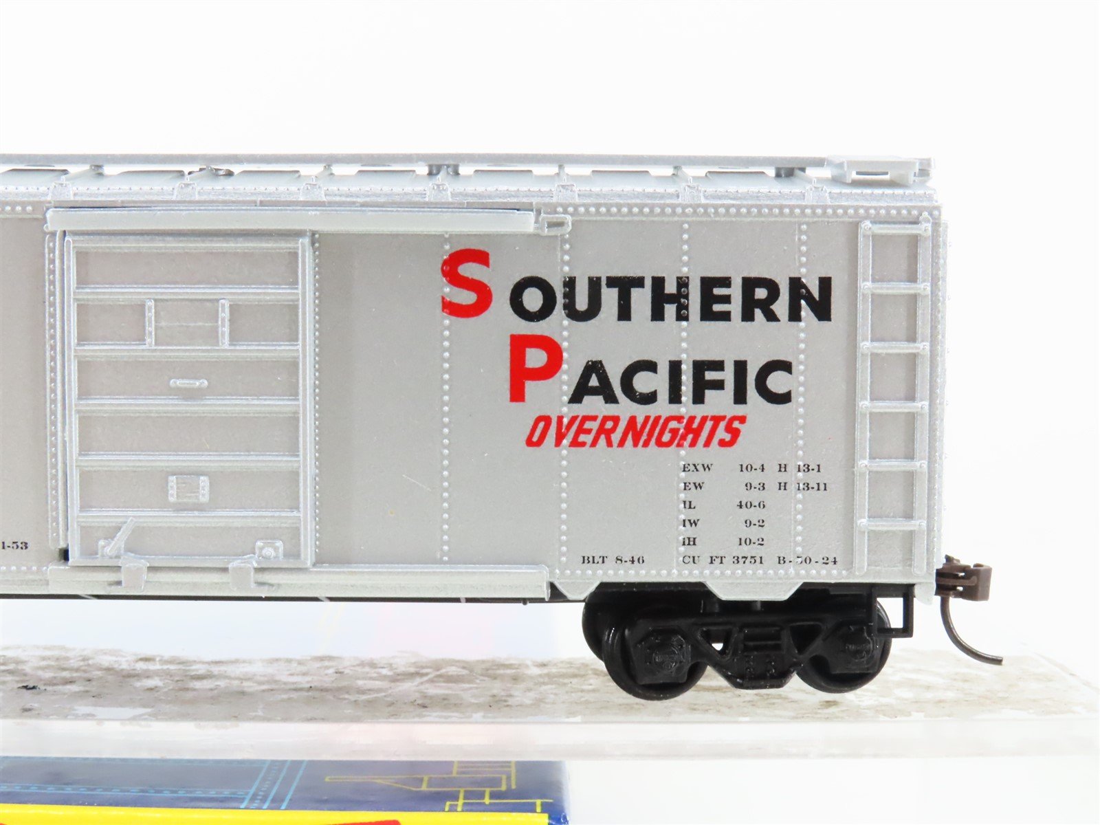 HO Scale Roundhouse 1071 SP Southern Pacific Overnight 40' Box Car #163119
