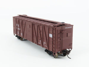 HO Accurail 4407 CG Central of Georgia 40' O/B Wood Box Car #4407 - Upgraded