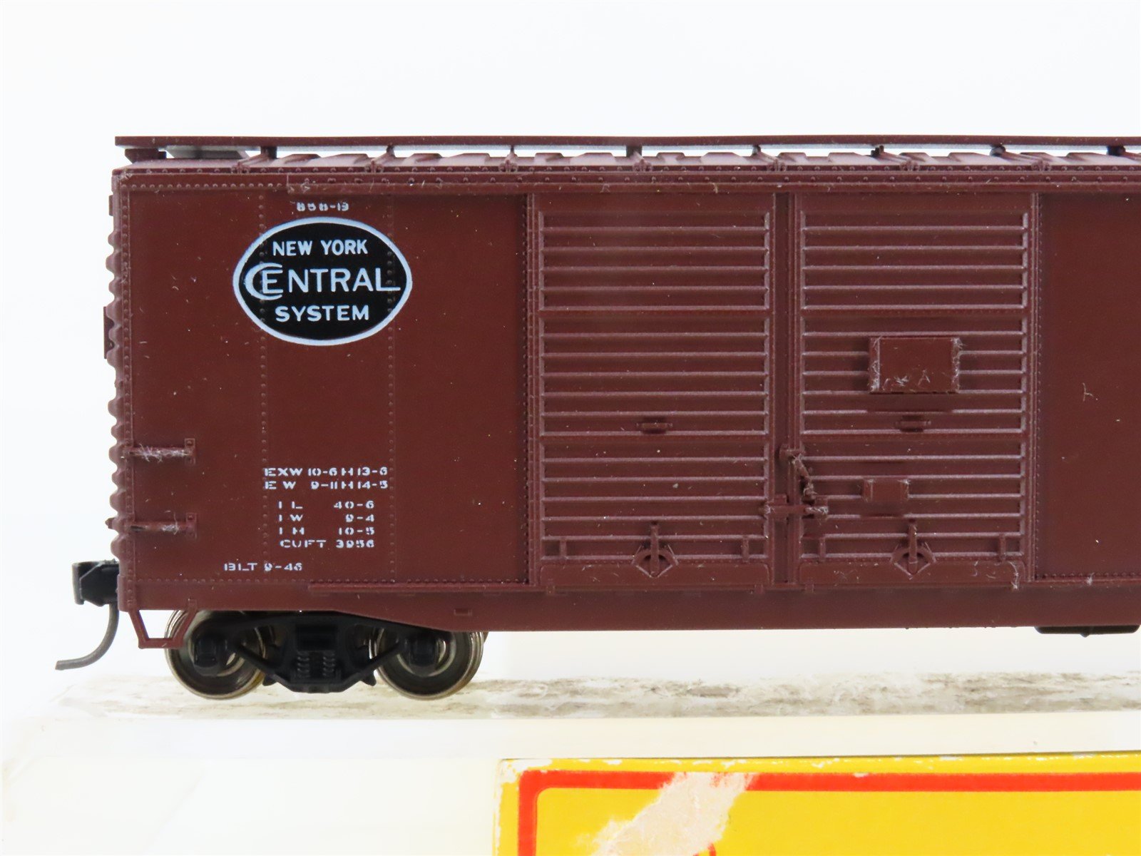 HO Accurail 3008 NYC New York Central 40' Double Door Box Car #70835 - Upgraded