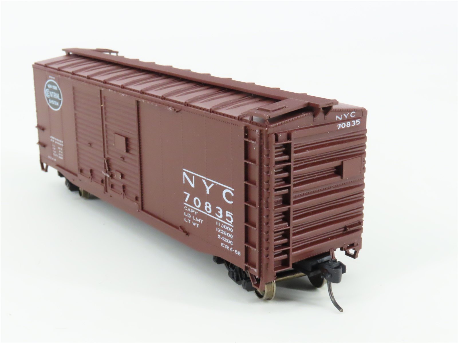 HO Accurail 3008 NYC New York Central 40' Double Door Box Car #70835 - Upgraded