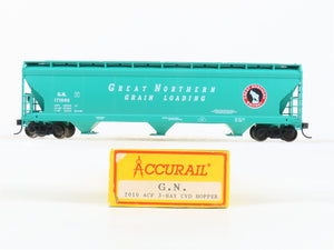 HO Accurail 2010 GN Great North Grain 3-Bay Covered Hopper #171986 - Upgraded