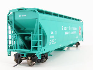 HO Accurail 2010 GN Great North Grain 3-Bay Covered Hopper #171986 - Upgraded