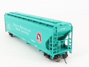 HO Accurail 2010 GN Great North Grain 3-Bay Covered Hopper #171986 - Upgraded