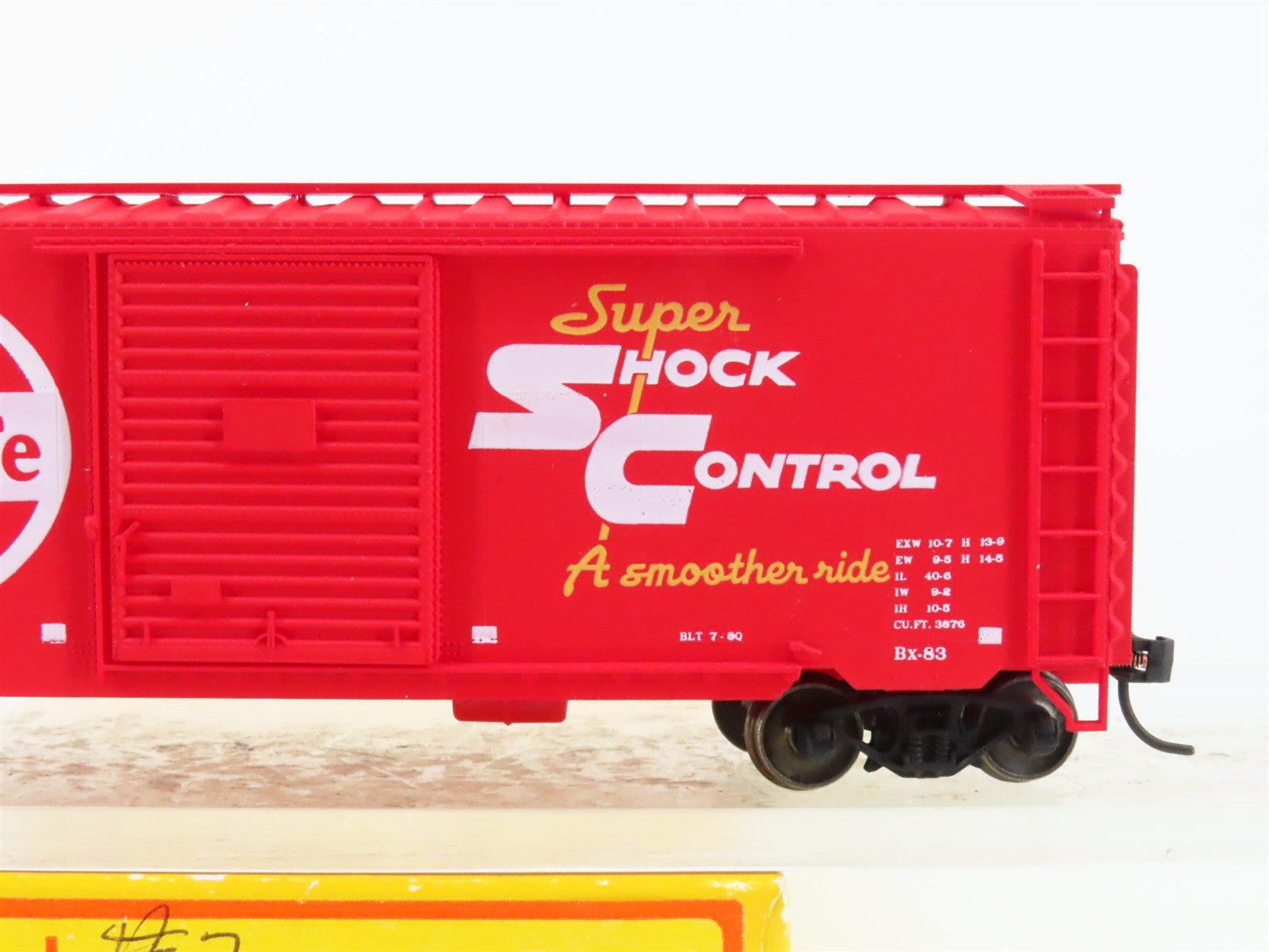 HO Scale Accurail 3401 ATSF Santa Fe 40' PS-1 Box Car Custom Rd #17783 -Upgraded