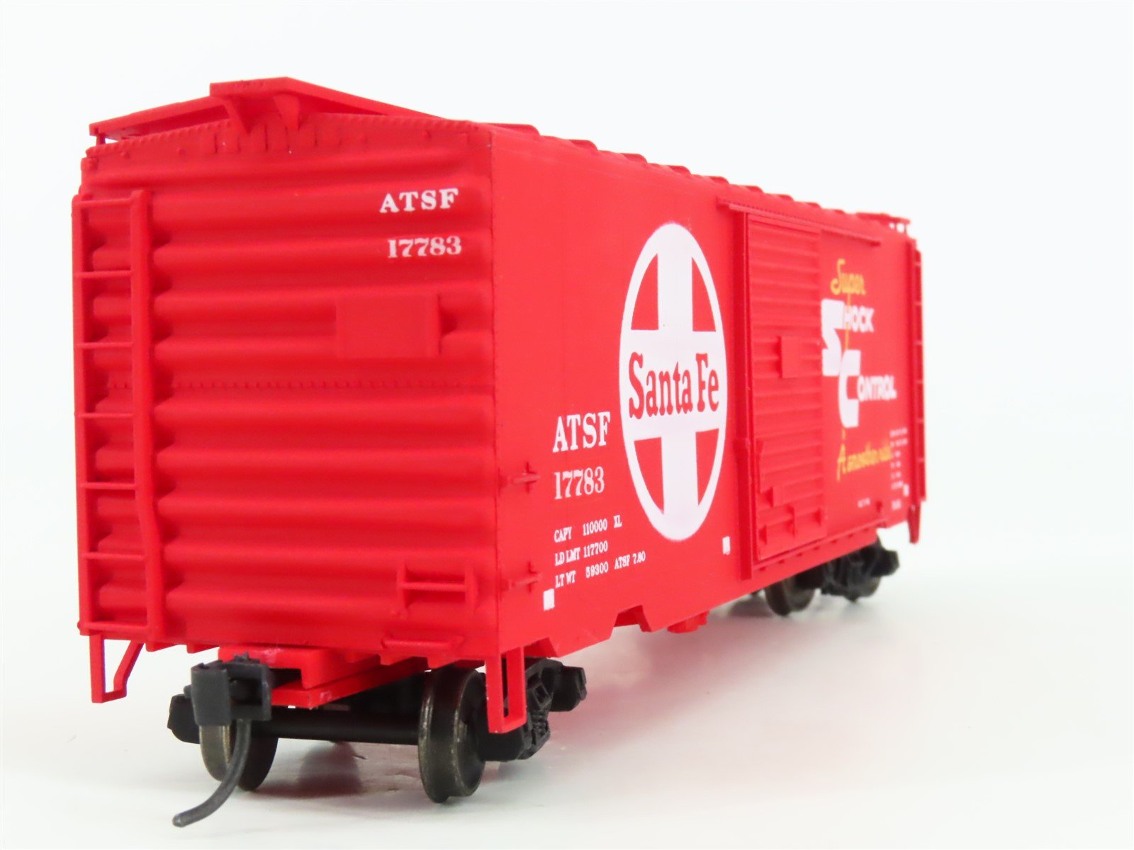 HO Scale Accurail 3401 ATSF Santa Fe 40' PS-1 Box Car Custom Rd #17783 -Upgraded