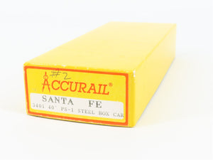 HO Scale Accurail 3401 ATSF Santa Fe 40' PS-1 Box Car Custom Rd #17783 -Upgraded