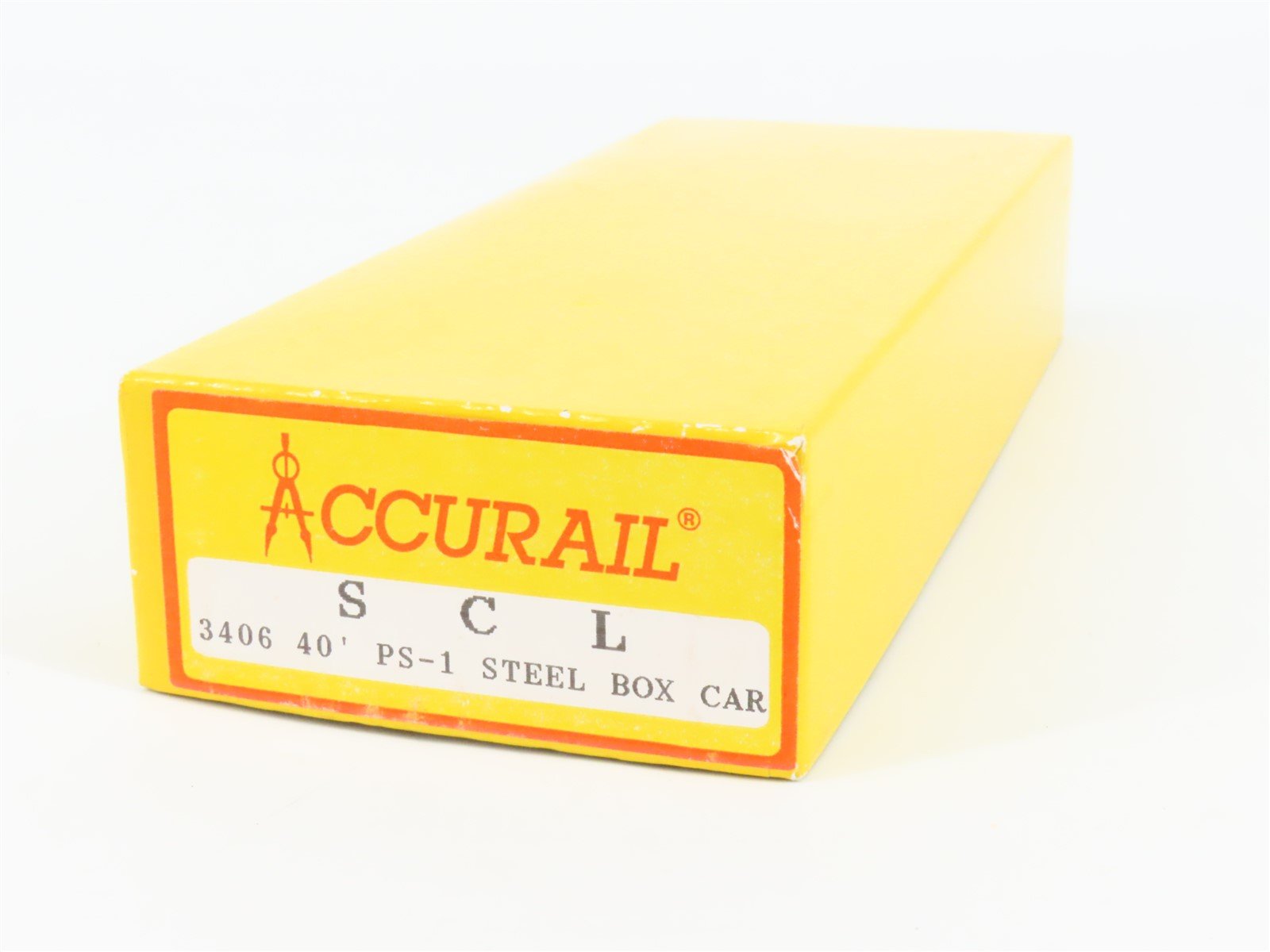 HO Accurail 3406 SCL Seaboard Coast Line 40' PS-1 Steel Box Car #624185 Upgraded